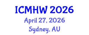 International Conference on Mental Health and Wellness (ICMHW) April 27, 2026 - Sydney, Australia