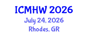 International Conference on Mental Health and Wellness (ICMHW) July 24, 2026 - Rhodes, Greece