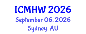 International Conference on Mental Health and Wellness (ICMHW) September 06, 2026 - Sydney, Australia