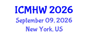 International Conference on Mental Health and Wellness (ICMHW) September 09, 2026 - New York, United States