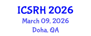 International Conference on Sexual and Reproductive Healthcare (ICSRH) March 09, 2026 - Doha, Qatar
