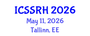 International Conference on Sexuality, Sexual and Reproductive Health (ICSSRH) May 11, 2026 - Tallinn, Estonia