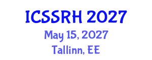 International Conference on Sexuality, Sexual and Reproductive Health (ICSSRH) May 15, 2027 - Tallinn, Estonia