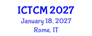 International Conference on Traditional and Complementary Medicine (ICTCM) January 18, 2027 - Rome, Italy
