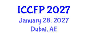 International Conference on Criminal Forensic Psychology (ICCFP) January 28, 2027 - Dubai, United Arab Emirates