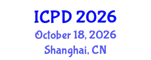 International Conference on Prevention of Diabetes (ICPD) October 18, 2026 - Shanghai, China