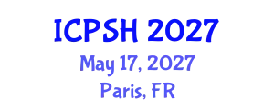 International Conference on Patient Safety in Healthcare (ICPSH) May 17, 2027 - Paris, France