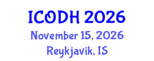International Conference on Occupational Diseases and Healthcare (ICODH) November 15, 2026 - Reykjavik, Iceland