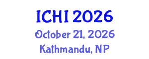 International Conference on Healthcare and Informatics (ICHI) October 21, 2026 - Kathmandu, Nepal
