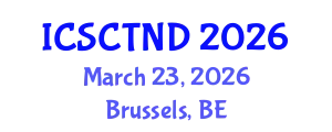 International Conference on Stem Cell Therapy in Neurologic Diseases (ICSCTND) March 23, 2026 - Brussels, Belgium