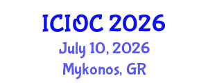 International Conference on Industrial Organic Chemistry (ICIOC) July 10, 2026 - Mykonos, Greece