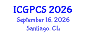International Conference on Gas, Petroleum and Chemical Sciences (ICGPCS) September 16, 2026 - Santiago, Chile