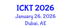 International Conference on Kidney Transplantation (ICKT) January 26, 2026 - Dubai, United Arab Emirates