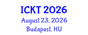 International Conference on Kidney Transplantation (ICKT) August 23, 2026 - Budapest, Hungary