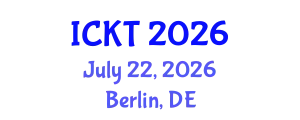 International Conference on Kidney Transplantation (ICKT) July 22, 2026 - Berlin, Germany