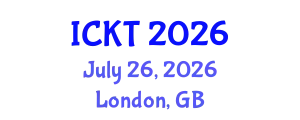 International Conference on Kidney Transplantation (ICKT) July 26, 2026 - London, United Kingdom