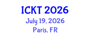 International Conference on Kidney Transplantation (ICKT) July 19, 2026 - Paris, France