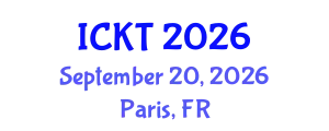 International Conference on Kidney Transplantation (ICKT) September 20, 2026 - Paris, France