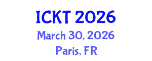 International Conference on Kidney Transplantation (ICKT) March 30, 2026 - Paris, France