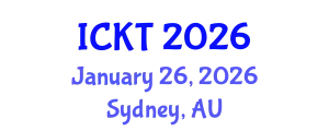 International Conference on Kidney Transplantation (ICKT) January 26, 2026 - Sydney, Australia
