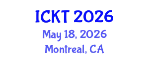 International Conference on Kidney Transplantation (ICKT) May 18, 2026 - Montreal, Canada