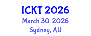 International Conference on Kidney Transplantation (ICKT) March 30, 2026 - Sydney, Australia