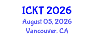 International Conference on Kidney Transplantation (ICKT) August 05, 2026 - Vancouver, Canada