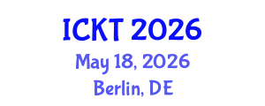 International Conference on Kidney Transplantation (ICKT) May 18, 2026 - Berlin, Germany