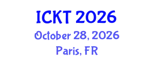 International Conference on Kidney Transplantation (ICKT) October 28, 2026 - Paris, France