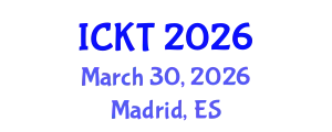 International Conference on Kidney Transplantation (ICKT) March 30, 2026 - Madrid, Spain