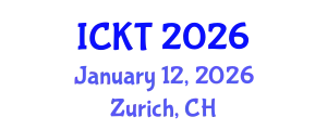 International Conference on Kidney Transplantation (ICKT) January 12, 2026 - Zurich, Switzerland
