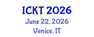 International Conference on Kidney Transplantation (ICKT) June 22, 2026 - Venice, Italy
