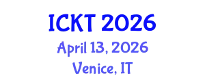 International Conference on Kidney Transplantation (ICKT) April 13, 2026 - Venice, Italy