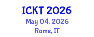 International Conference on Kidney Transplantation (ICKT) May 04, 2026 - Rome, Italy