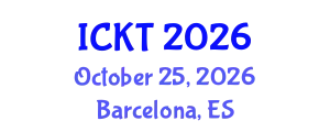 International Conference on Kidney Transplantation (ICKT) October 25, 2026 - Barcelona, Spain