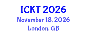 International Conference on Kidney Transplantation (ICKT) November 18, 2026 - London, United Kingdom
