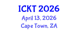 International Conference on Kidney Transplantation (ICKT) April 13, 2026 - Cape Town, South Africa