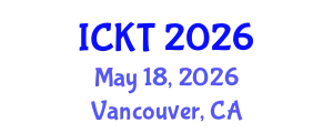 International Conference on Kidney Transplantation (ICKT) May 18, 2026 - Vancouver, Canada