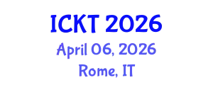 International Conference on Kidney Transplantation (ICKT) April 06, 2026 - Rome, Italy