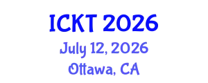 International Conference on Kidney Transplantation (ICKT) July 12, 2026 - Ottawa, Canada
