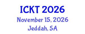International Conference on Kidney Transplantation (ICKT) November 15, 2026 - Jeddah, Saudi Arabia