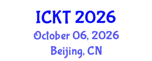 International Conference on Kidney Transplantation (ICKT) October 06, 2026 - Beijing, China