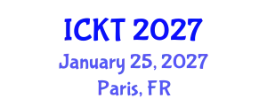 International Conference on Kidney Transplantation (ICKT) January 25, 2027 - Paris, France