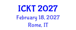 International Conference on Kidney Transplantation (ICKT) February 18, 2027 - Rome, Italy