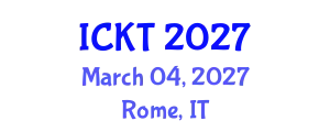 International Conference on Kidney Transplantation (ICKT) March 04, 2027 - Rome, Italy