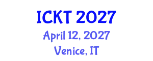 International Conference on Kidney Transplantation (ICKT) April 12, 2027 - Venice, Italy