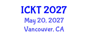International Conference on Kidney Transplantation (ICKT) May 20, 2027 - Vancouver, Canada