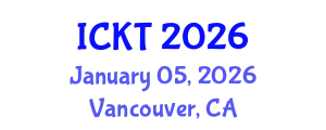 International Conference on Kidney Transplantation (ICKT) January 05, 2026 - Vancouver, Canada