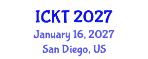 International Conference on Kidney Transplantation (ICKT) January 16, 2027 - San Diego, United States