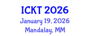 International Conference on Kidney Transplantation (ICKT) January 19, 2026 - Mandalay, Myanmar